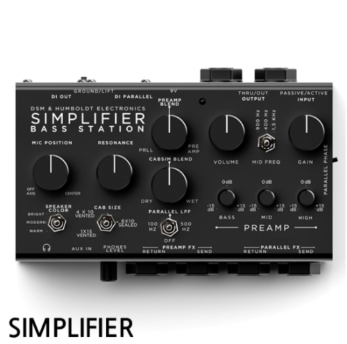 [Simplifier] Simplifier Bass Station 심플리파이어 - 앰프 모델링 베이스 용