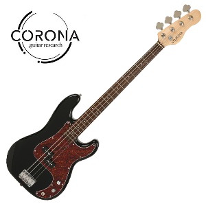 [Traditional Series] Corona - Standard P-Bass / 코로나 베이스기타 Black (Laurel)