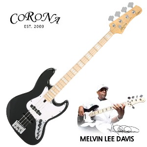 Corona MLD4 Melvin Lee Davis Sig. 4-String / 멜빈 리 데이비스 시그니처 Black (White Pearl inlay)