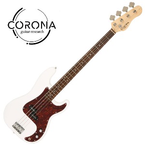 [Traditional Series] Corona - Standard P-Bass / 코로나 베이스기타 Olympic White (Laurel)