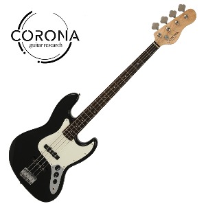 [Traditional Series] Corona - Standard Jazz / 코로나 베이스기타 Black (Laurel)