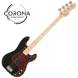 [Traditional Series] Corona - Standard P-Bass / 코로나 베이스기타 Black (Maple)