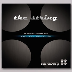 Sandberg 45-130 Stainless Steel 5 strings 샌드버그 5현 스테인레스 스틸 베이스 스트링 - 테이퍼 코어