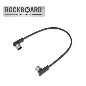 RockBoard 미디케이블 Flat Patch Midi Cable 30cm (MIDI 30 BK)