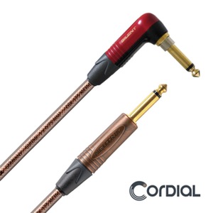 Cordial 코디얼 코디알 CSI PR METAL SILENT (TS 케이블) 3m, 6m TS cable 메탈 사일런트 플러그 뉴트릭 / 기타케이블 / 악기케이블 (ㄱ자-일자)
