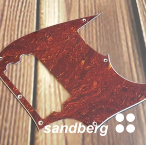 [주문 전 문의 필수!!] Sandberg Bass Pickguard 샌드버그 베이스 픽가드 - TM2 모델 (4현, 5현)