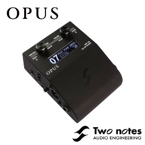 투 노츠 오푸스 멀티채널 앰프&amp;케비넷 시뮬레이터, 듀얼 IR 로더 Two Notes Opus Amp&amp;Cabinet Simulator Dual IR loader