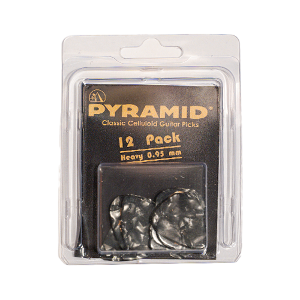 Pyramid Celluloid Pick Heavy 12 pack 피라미드 기타 피크 / 베이스 피크 헤비 12개 팩